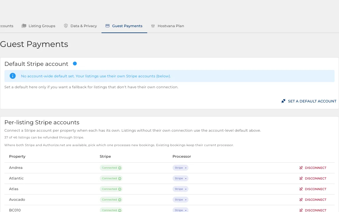 Your payment account, your schedule