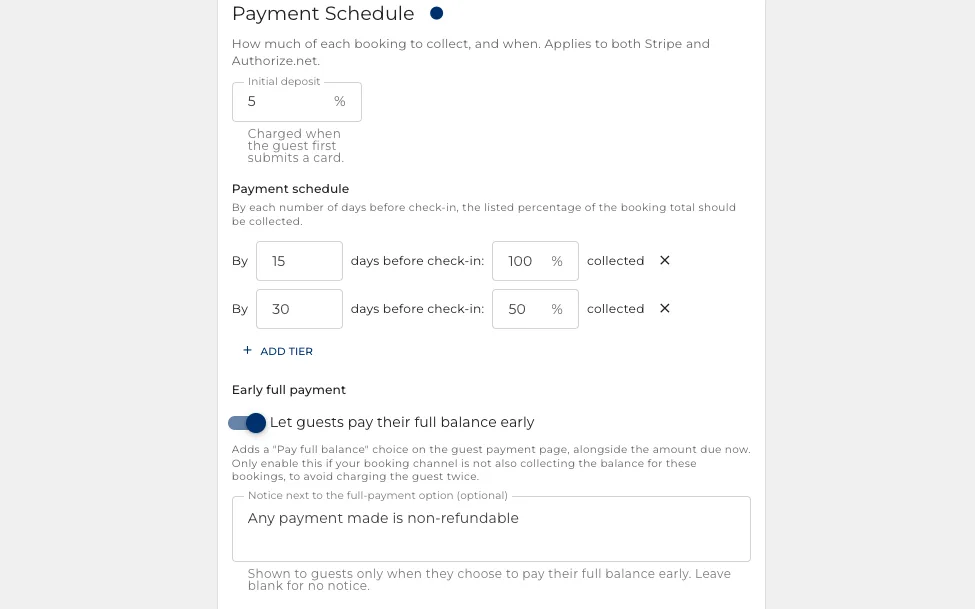 How much, and when