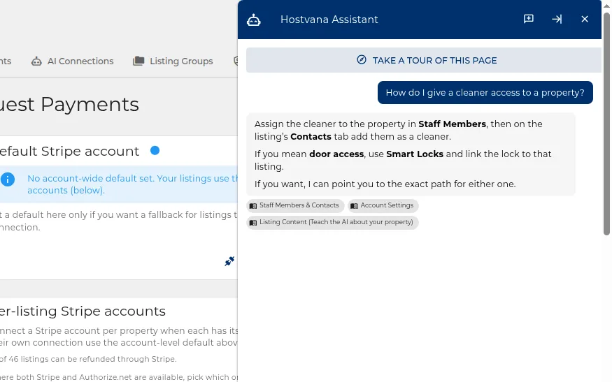 In-app help