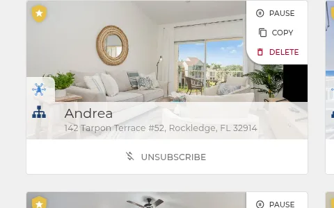 Copy settings between listings