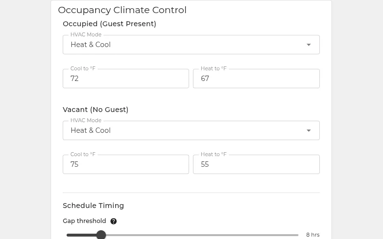 Thermostat automation