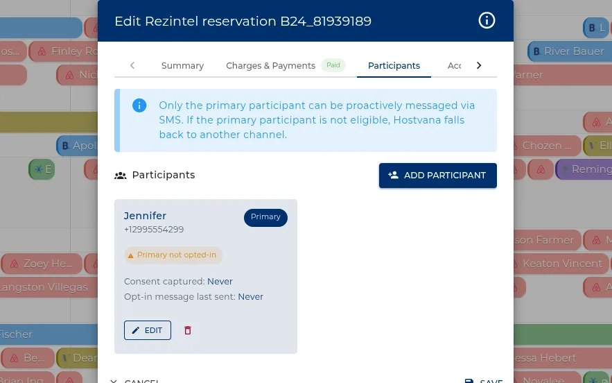 SMS opt-in