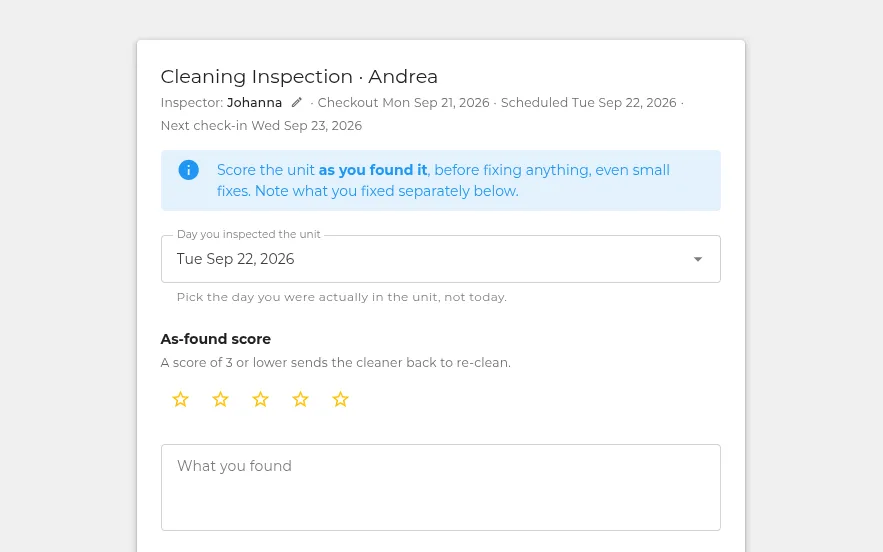 Inspection reports rate the cleaner