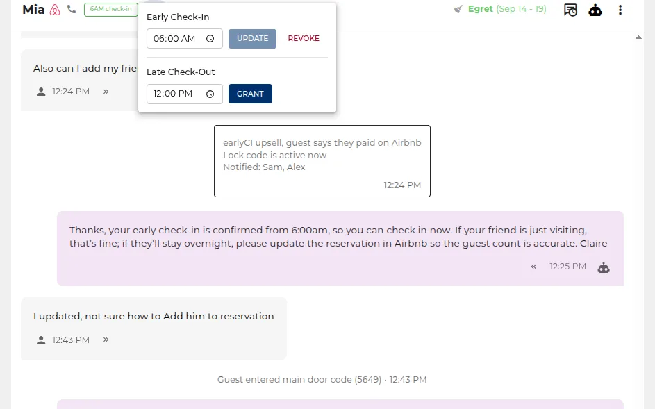 Manage your upsells